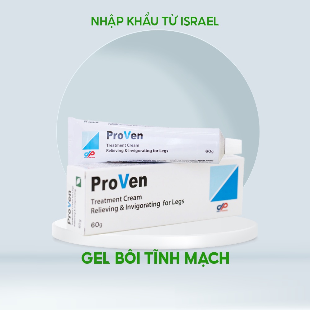 Proven cream gel hỗ trợ tĩnh mạch Dan pharm Tube 60g xuất xứ ISRAEL