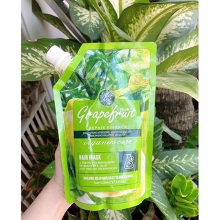 Hấp ủ tóc bưởi grapefruit 500ml phục hồi, siêu thơm, siêu mượt