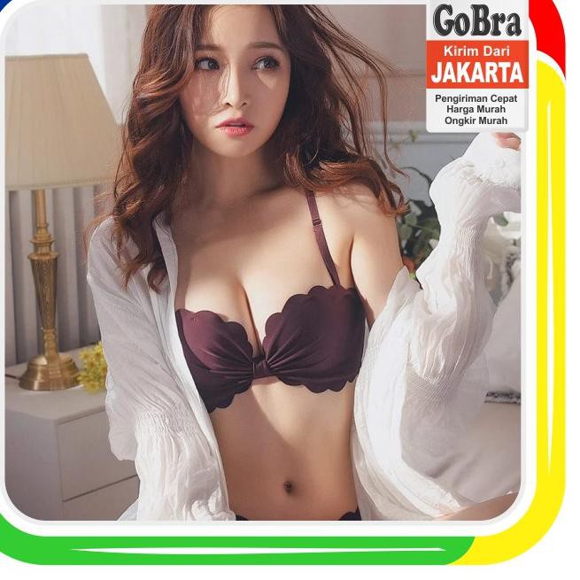 Áo Ngực Thể Thao Gobra Pw037 Không Gọng Nâng Ngực Thời Trang Hàn Quốc Cho Nữ