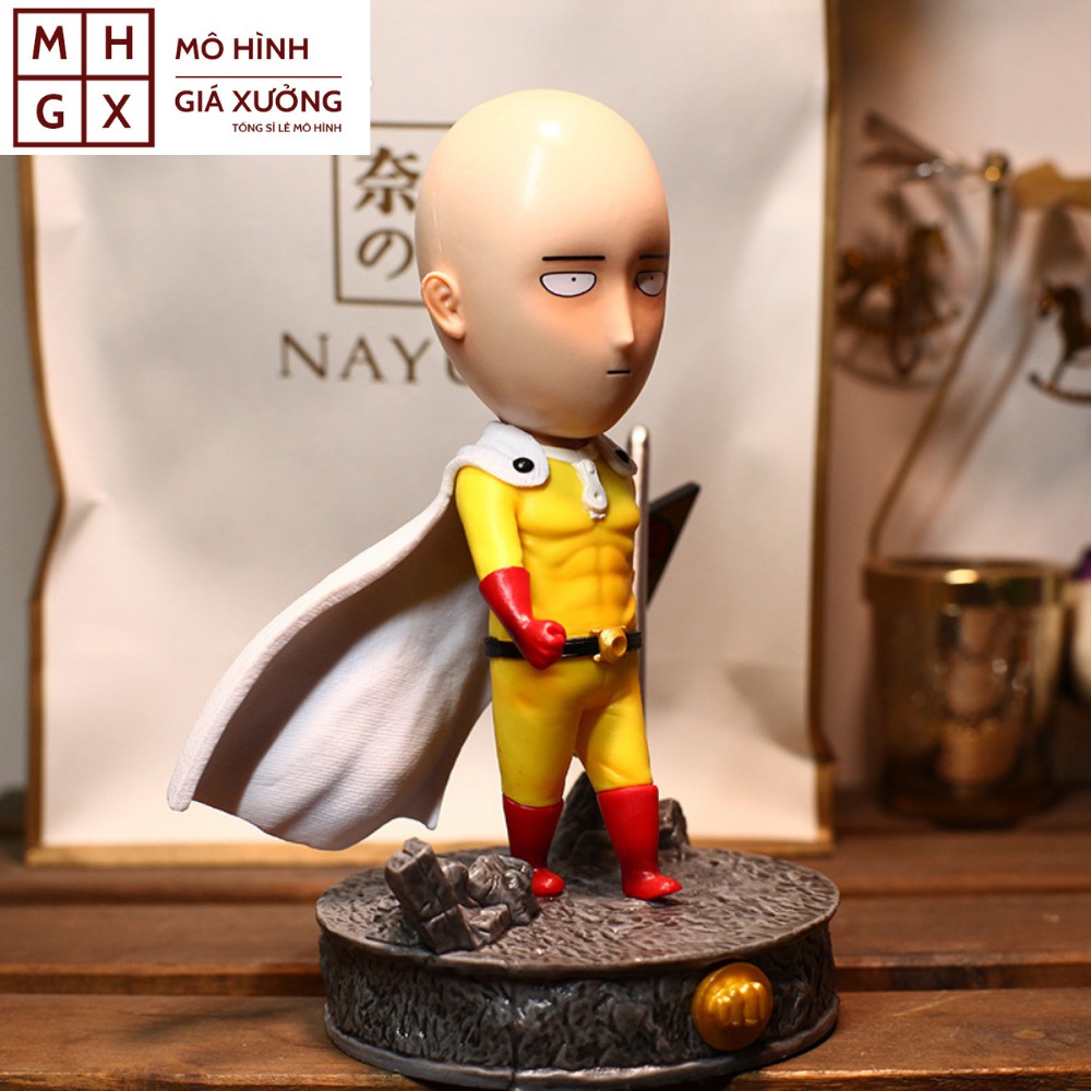 Mô Hình Nhân Vật Saitama cao 18 cm - One Punch Man - Tượng Figure One Punch Man