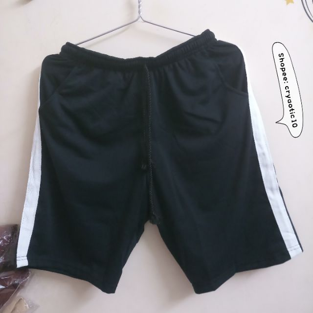 [Kèm video + hình thật] Quần short thun 1 line V 2 line 3 sọc unisex | BigBuy360 - bigbuy360.vn