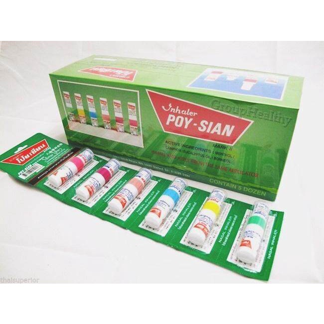 Ống hít thông mũi Green Herb Thái Lan