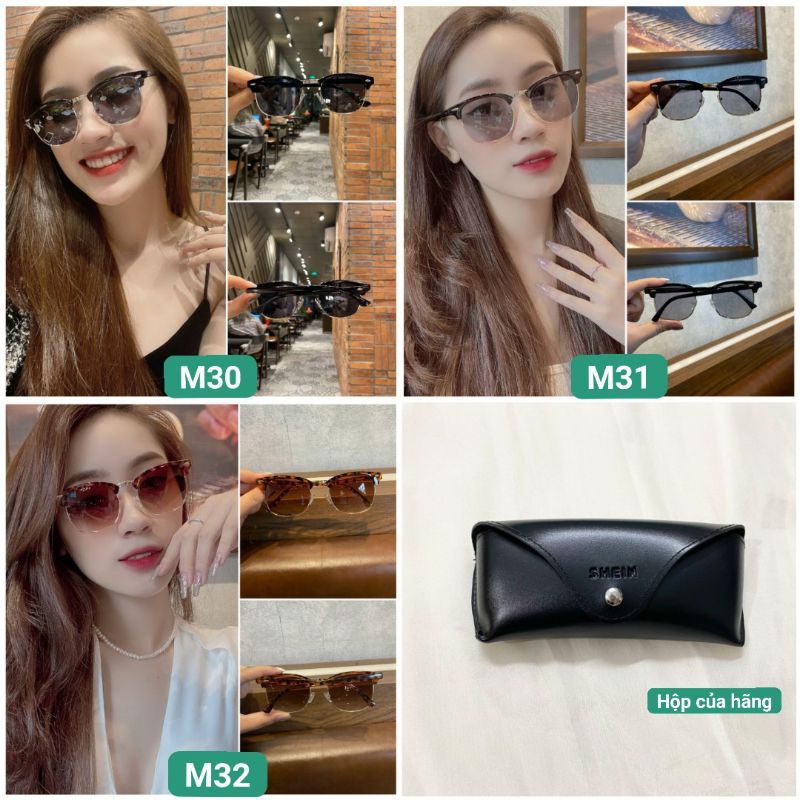 Kính Shein full box có mail mua hàng của web