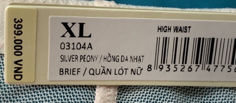 Quần lót nữ CORÈLE V 03104A