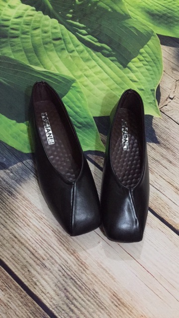 (Kèm ảnh thật) CÓ SẴN Giày búp bê mũi vuông, Giày bệt vintage | BigBuy360 - bigbuy360.vn