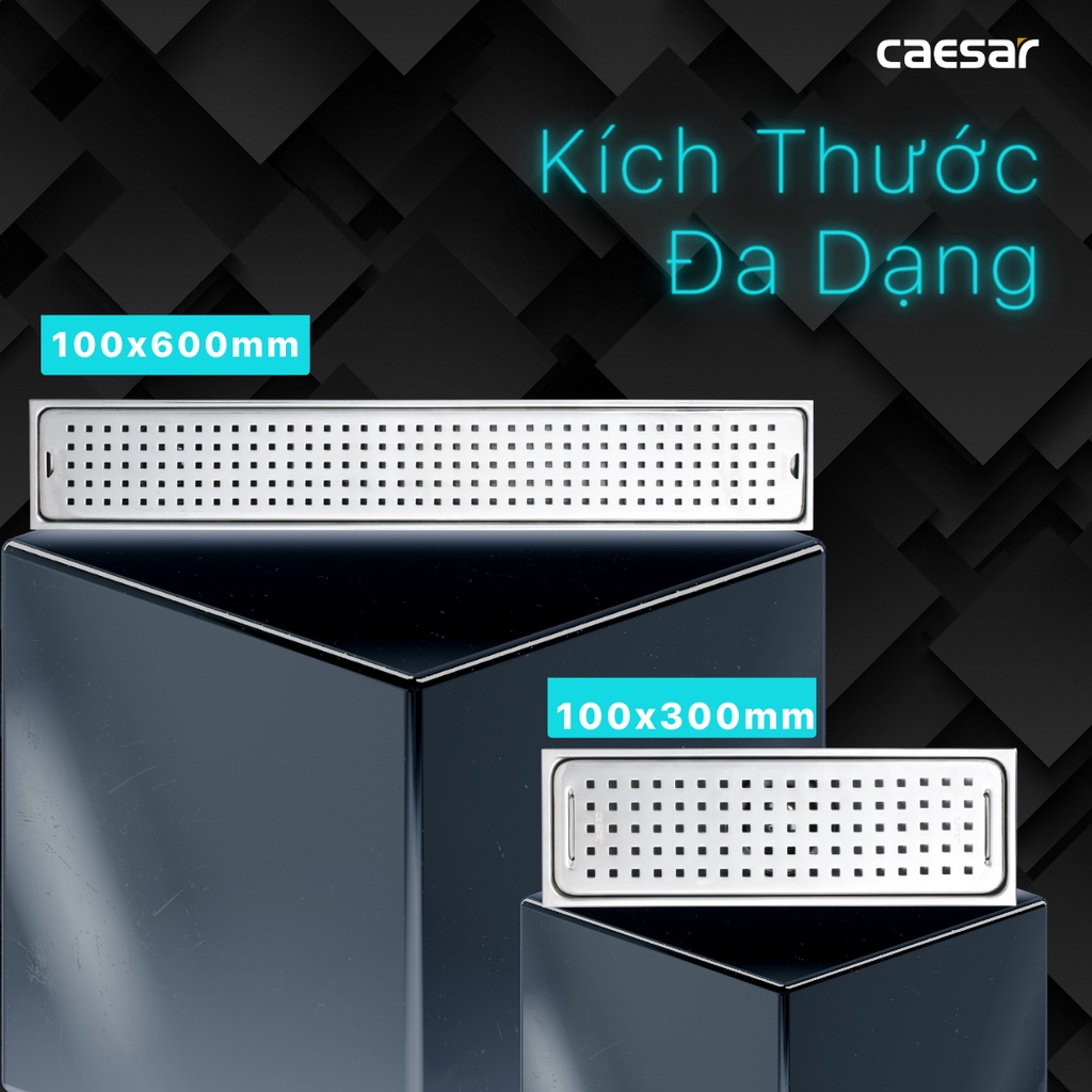 Thoát Sàn - Inox CAESAR ST1030B Ø60