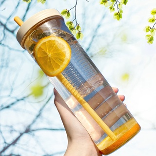 700ml Plastic Water Bottle With Handy Straw