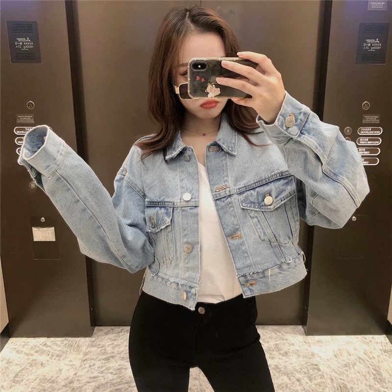 BỘ ÁO KHOÁC ZRA NỮ DENIM DÁNG LỬNG VÀ QUẦN JEANS MÀU XANH - 6688/024 6688/021 ...