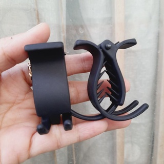 Kẹp tóc 3 răng nhám màu đen (như hình)