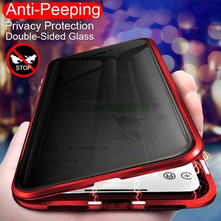 Ốp lưng bảo mật Topewon iPhone 13 12 Pro Max Mini 11 Vỏ kính cường lực hai mặt