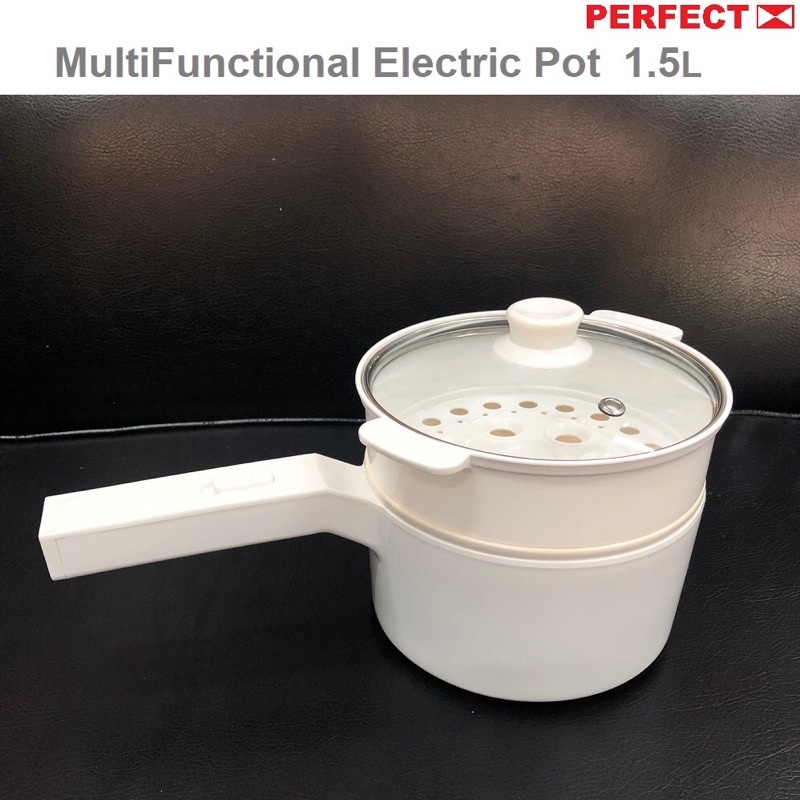 nồi ca nấu hấp đa năng 1.5 lít Perfect