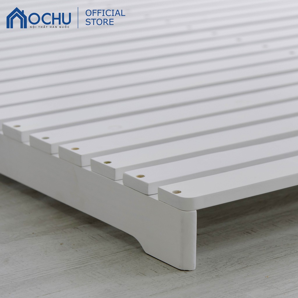 Giường Ngủ Pallet Gỗ Thông OCHU - Pallet Bed - White | BigBuy360 - bigbuy360.vn