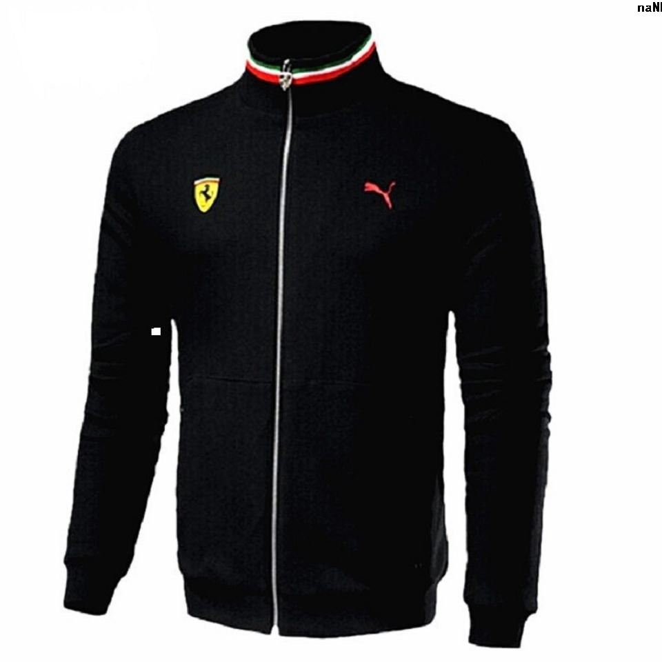 Áo Khoác Thể Thao Dệt Kim Cổ Đứng Tay Dài In Logo Ferrari Thời Trang Cho Nam | BigBuy360 - bigbuy360.vn