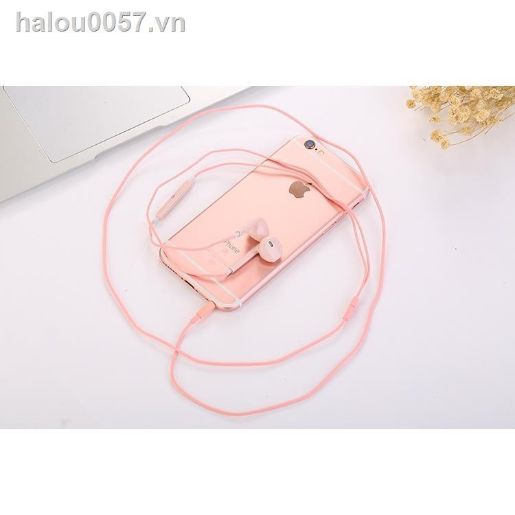 OPPO Tai Nghe In-Ear Màu Hồng Ngọt Ngào Cho Iphone6S Apple Vivo
