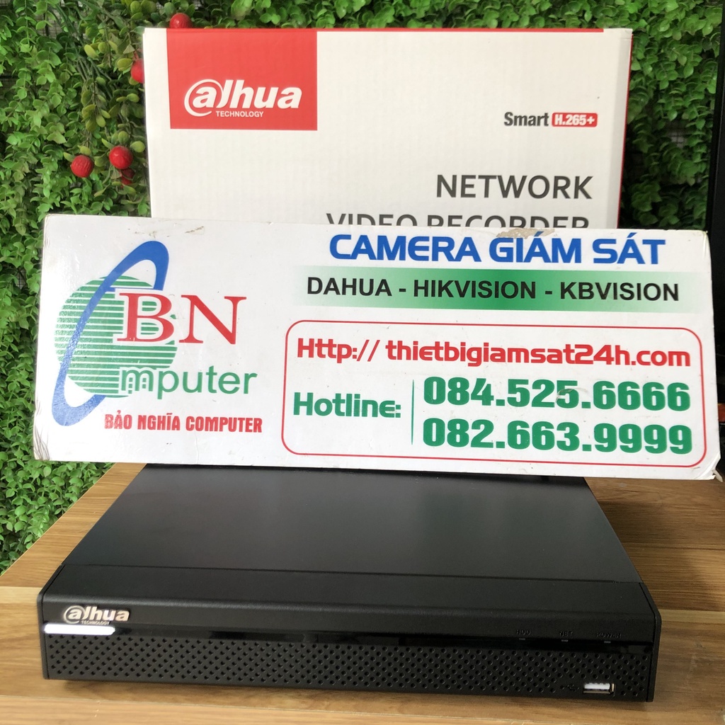 [Mã 159ELSALE hoàn 7% đơn 300K] Đầu ghi hình Dahua NVR 4116HS-4KS2/L hỗ trợ camera lên tới 8MP