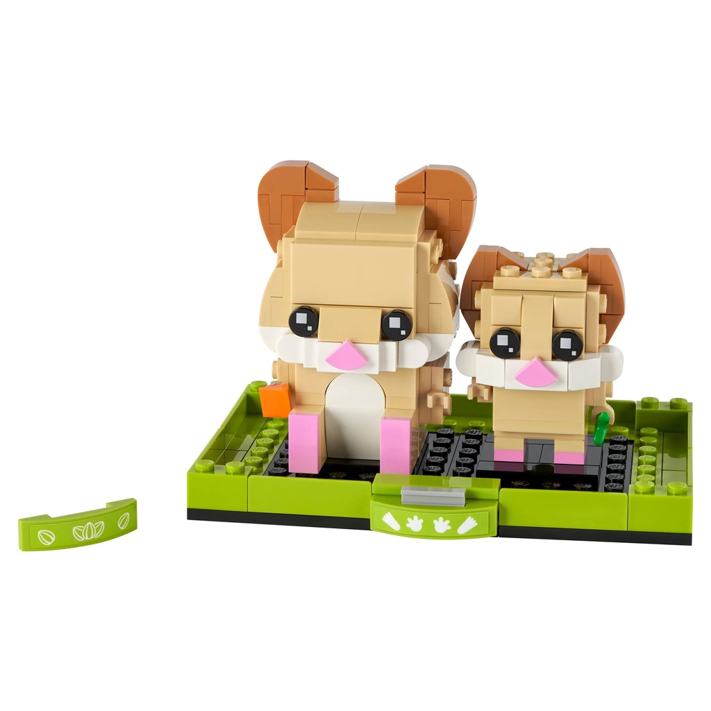 Lego 40482 Brickheadz Hamster & Baby Hamster