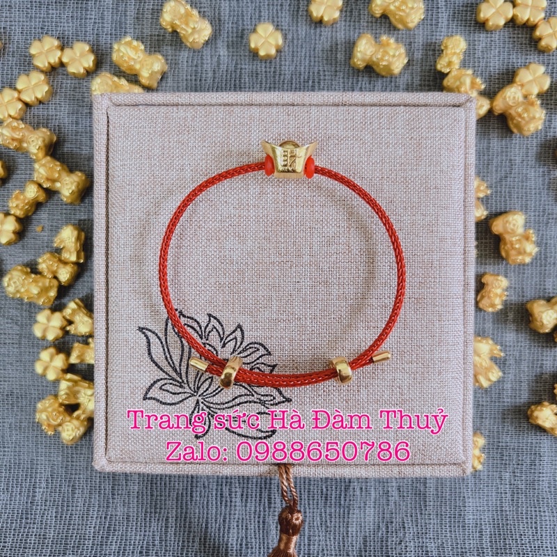 Charm 12 con giáp Phát Tài Phát Lộc, Vòng Dây Cáp Bền Đẹp 🥰🥰🥰