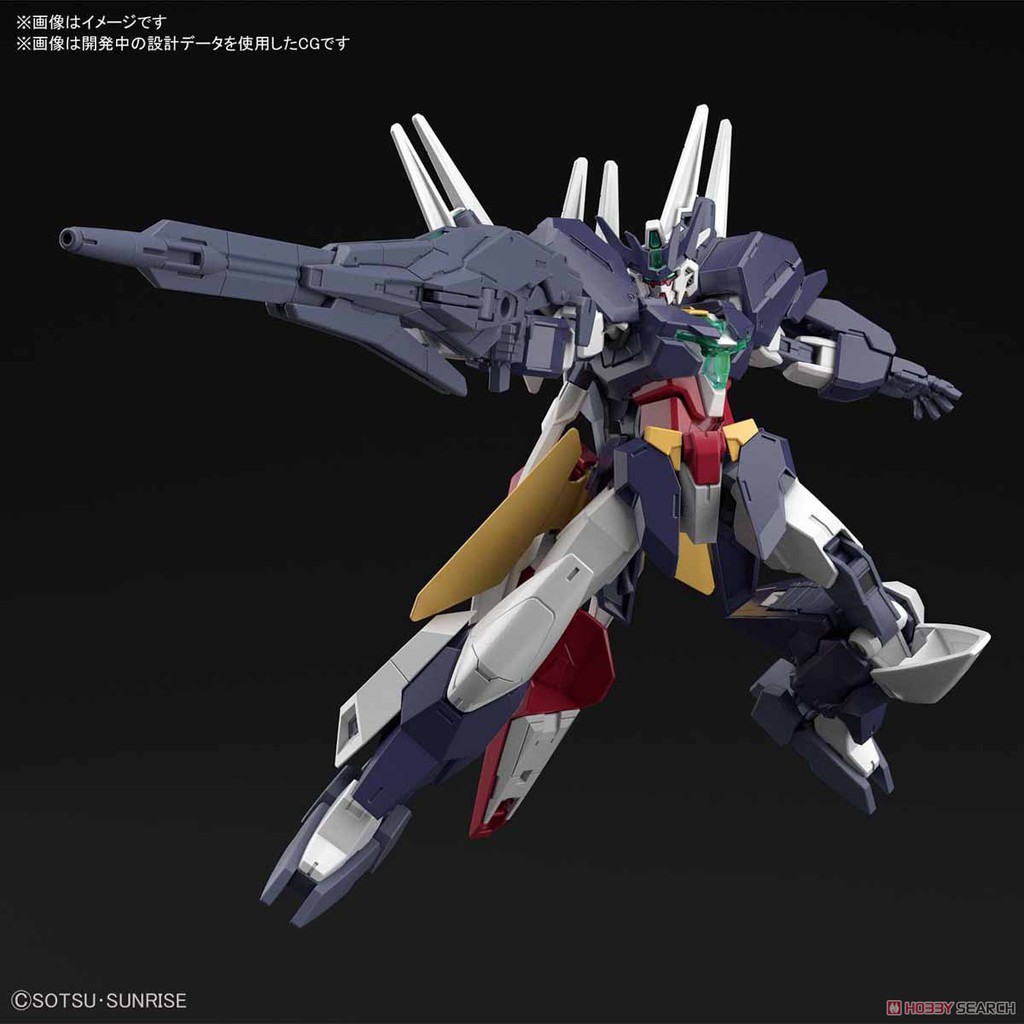 Bộ đồ chơi mô hình lắp ráp Gundam HG BD Re rise Gundam Uraven 1/144