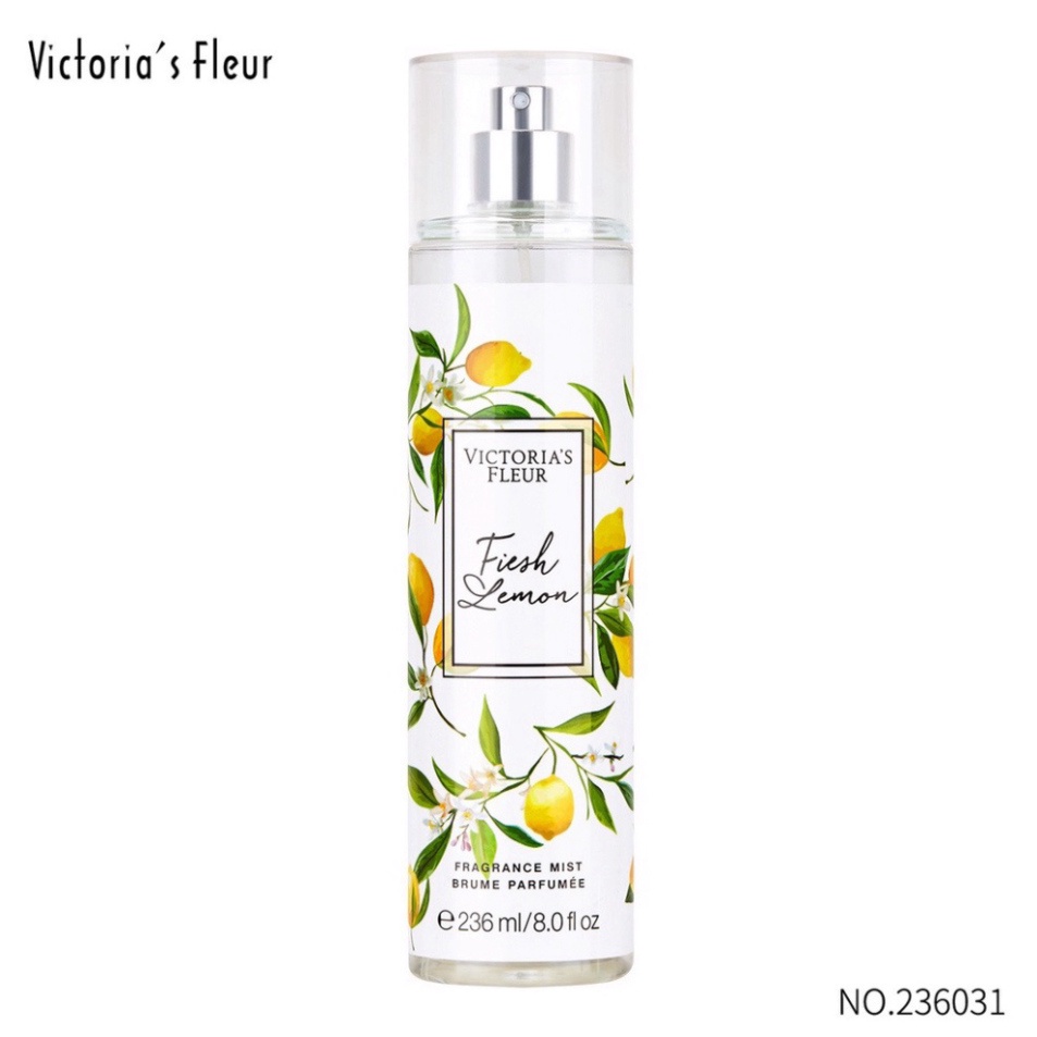 Nước hoa toàn thân xịt thơm body mist VICTORIA 236ml 2360