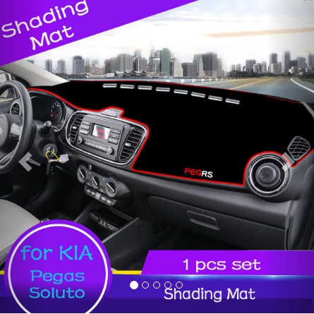 Dành Cho Xe KIA Pegas/Soluto Bảng Điều Khiển Trên Ô Tô Bao Dash Thảm Che Bóng Nắng Miếng Lót Thảm Phụ Kiện Nội Thất, thả