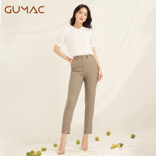 Áo cổ nơ tay phồng AA899 GUMAC
