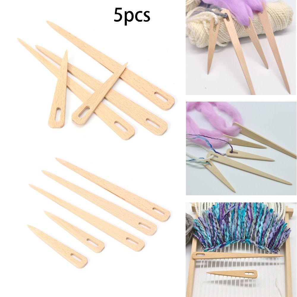PATH Set 5 Kim Khâu Bằng Gỗ Hình Đôi Mắt Ngộ Nghĩnh