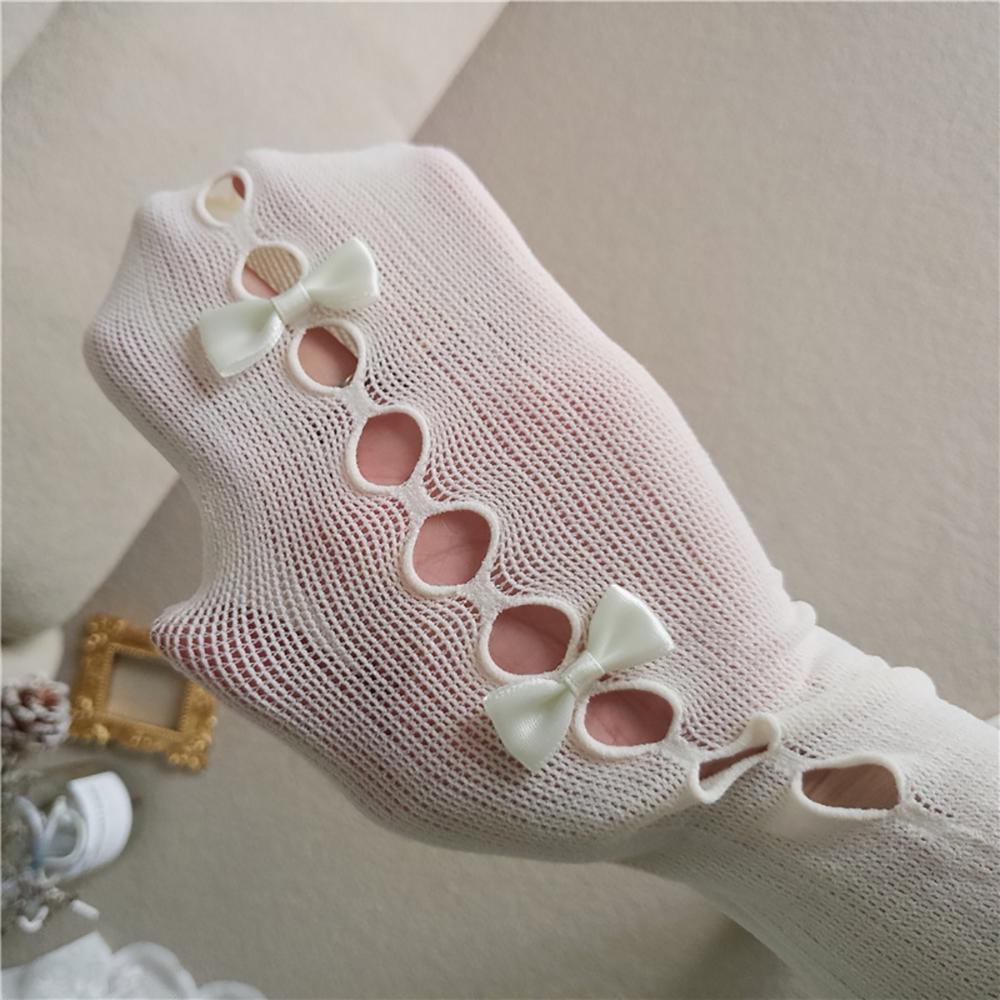 Vớ Lolita Co Giãn Tốt Đính Nơ Dễ Thương Thời Trang Cho Nữ