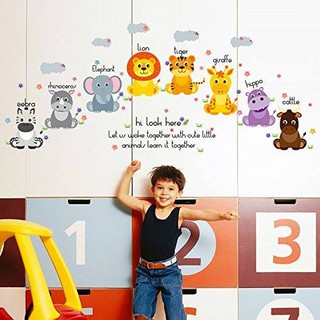 Decal thú tiếng anh 2
