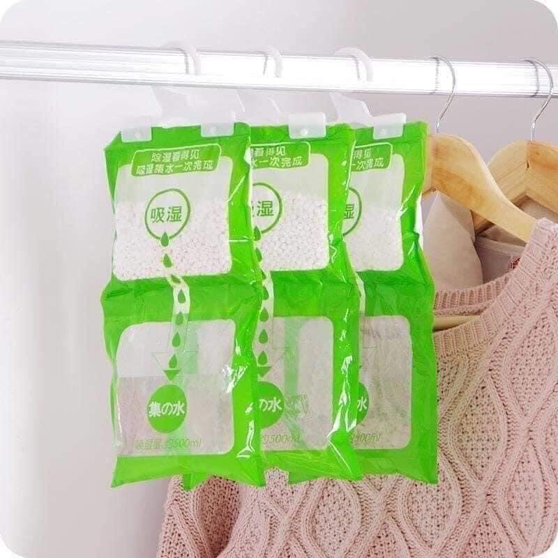 TÚI CHỐNG ẨM QUẦN ÁO TIỆN LỢI ( vỏ xanh lá )