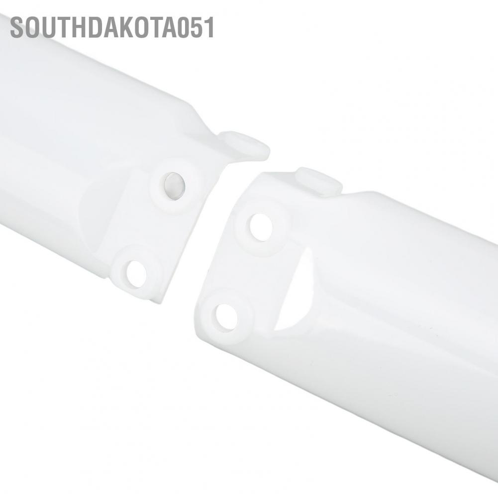 Hàng Sẵn Vỏ bảo vệ phuộc trước xe máy che phủ bụi giảm xóc trước màu trắng cho Honda CR125 CR250 CE500 CRF450 CRF 250【Southdakota051】