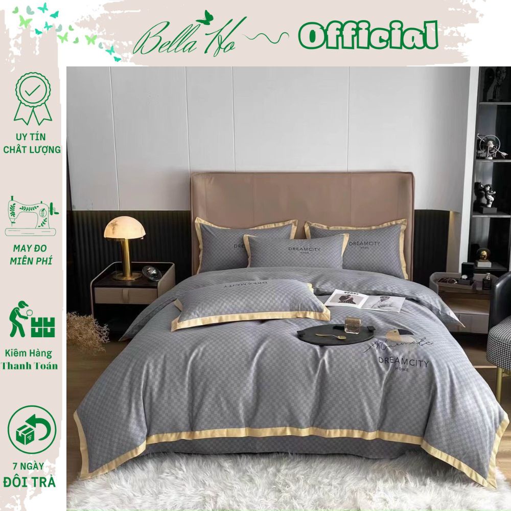 Bộ Chăn Ga Cotton Linen DREAM CITY Thế Hệ Mới