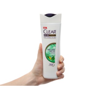 Dầu Gội Đầu Clear Mát Lạnh Bạc Hà 170g