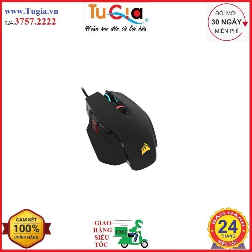 [Mã SKAMPUSHA7 giảm 8% đơn 250k]Chuột Gaming Corsair M65 ELITE RGB 18K DPI - (CH-9309011-AP / CH-9309111-AP)