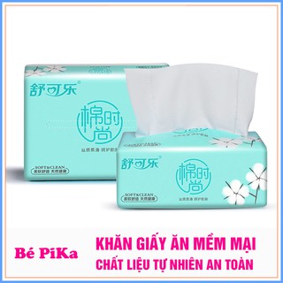 Khăn giấy ăn cao cấp Shuleke ( 240 tờ/gói) - Hàng nội địa trung