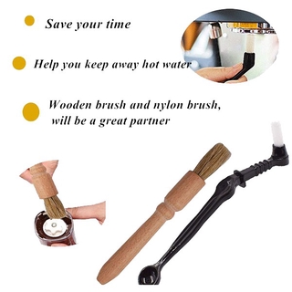 Set 4 Chổi Vệ Sinh Máy Pha Cà Phê Tiện Dụng