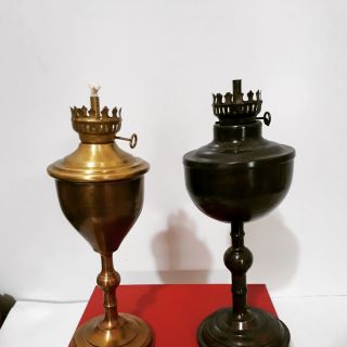 Combo 2 đèn dầu băng đồng