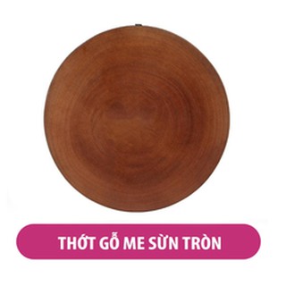 Thớt gỗ me sừn tròn