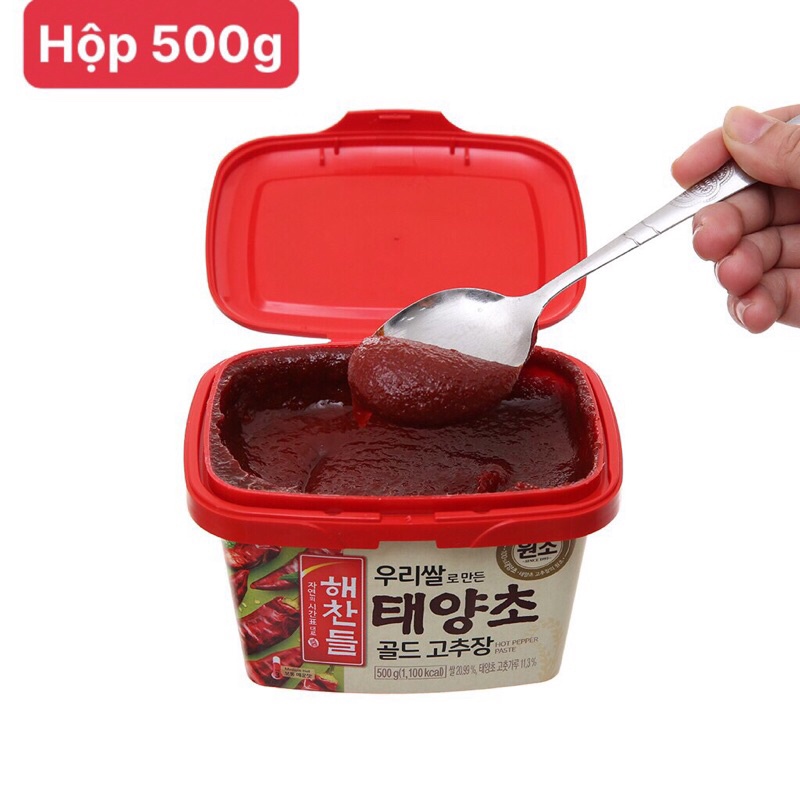 Tương ớt hàn quốc ,sốt ớt nấu tokbokki hộp 500g