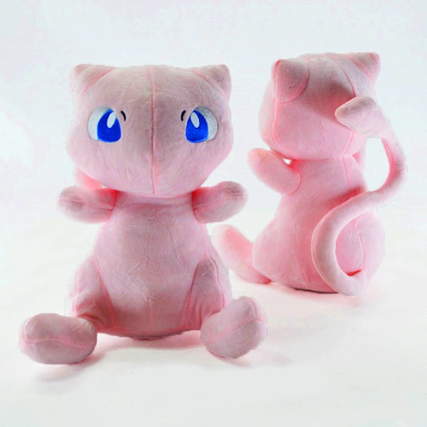 GẤU BÔNG POKEMON MÈO MEW SITTING (25 CM)