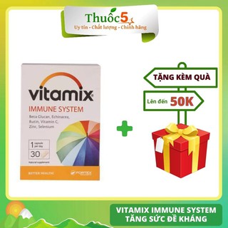 Vitamix immune system tăng sức đề kháng hộp 30 viên