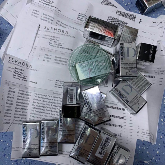 Kem nền dior size mini( combo cho khách)