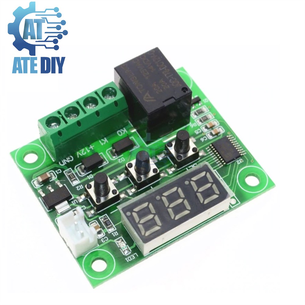 Mạch Cảm Biến Kiểm Soát Nhiệt Độ W1209 Relay 12VDC