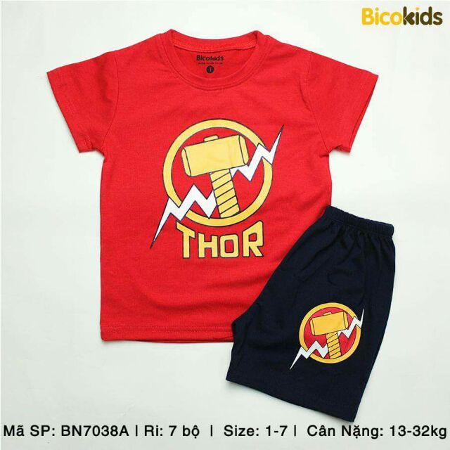 Combo 3 bộ bé trai bất kì