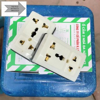 Ổ cắm 2 ngả đa năng K3 Vinakip