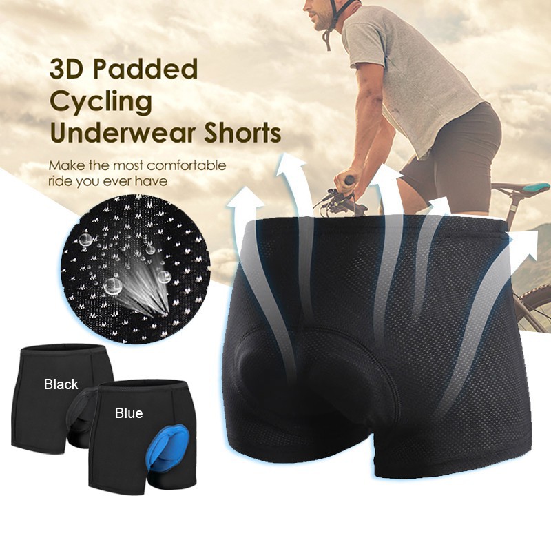 Globetrotter【COD &amp; Hàng sẵn sàng】Quần đùi đi xe đạp có đệm gel 3D