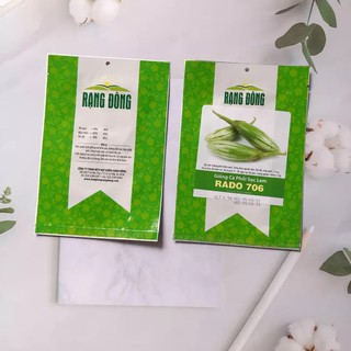 Hạt Giống Cà Phổi Sọc Lem Rado 0.5gram