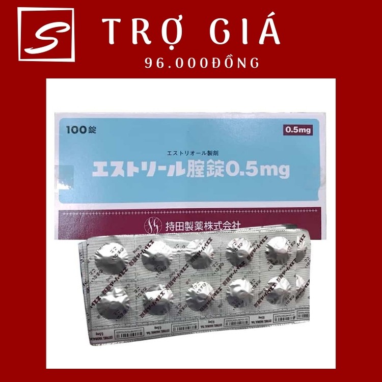 Vỉ 10 viên phụ khoa Estriol Nhật