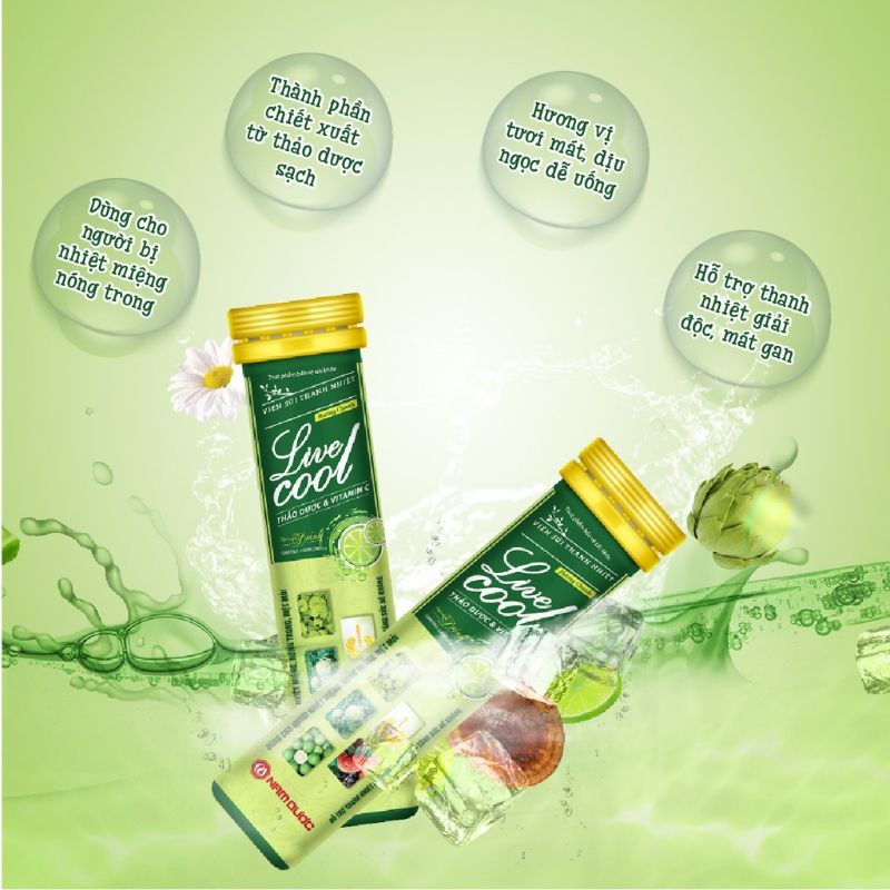 sủi thanh nhiệt live cool