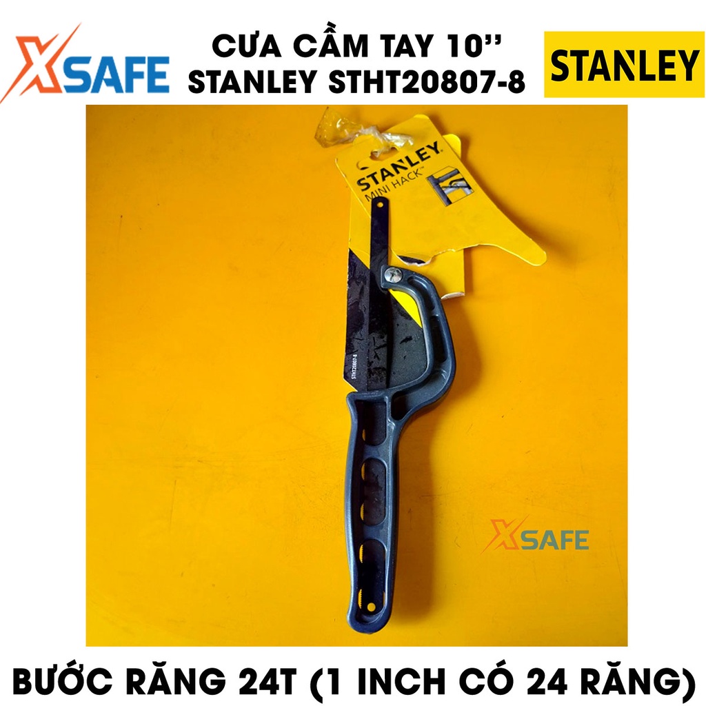 Cưa cầm tay 10 inch STANLEY STHT20807-8 thép hợp kim cứng Cưa Stanley cưa sâu 35mm, bước răng 24T