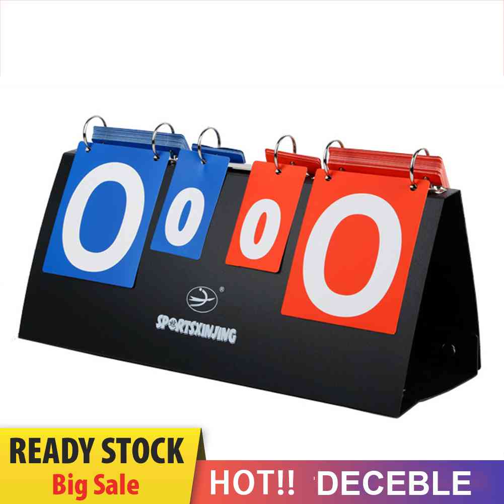 Deceb Bảng Ghi Điểm 4 Chữ Số Chơi Bóng Rổ / Bóng Chuyền
